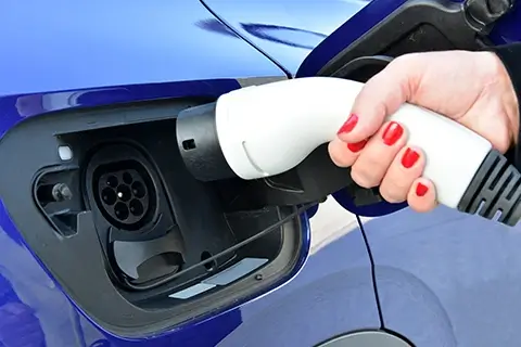 Plugging in a Car Charger