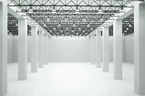 Beautiful Warehouse Lighting